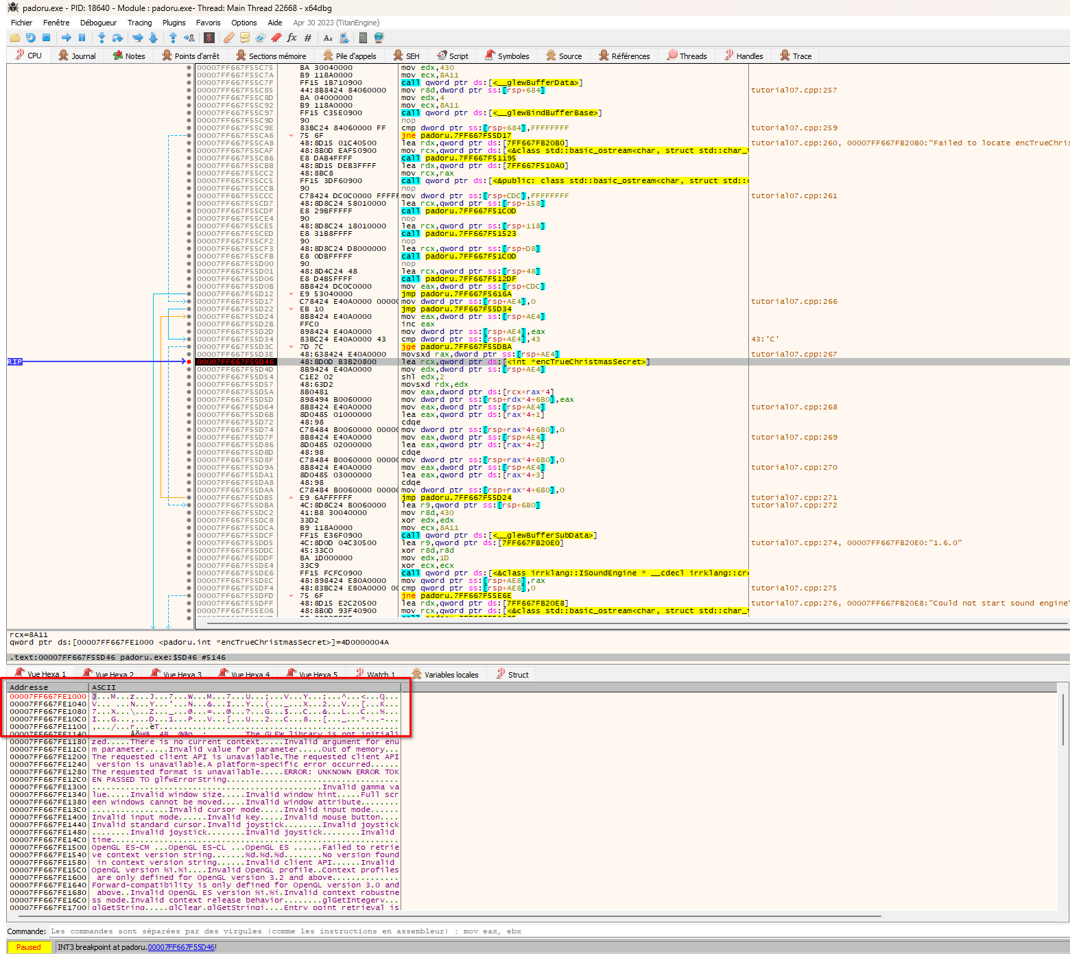 loop encTrueChristmasSecret